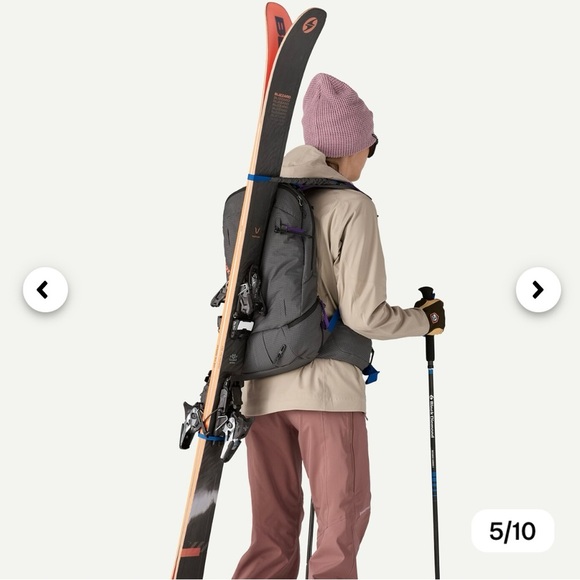 Patagonia SnowDrifter Pack 20L Backpack Medium Forge Grey Lightweight NWT - Picture 9 of 14